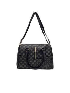 Geometric Print Large Handbag